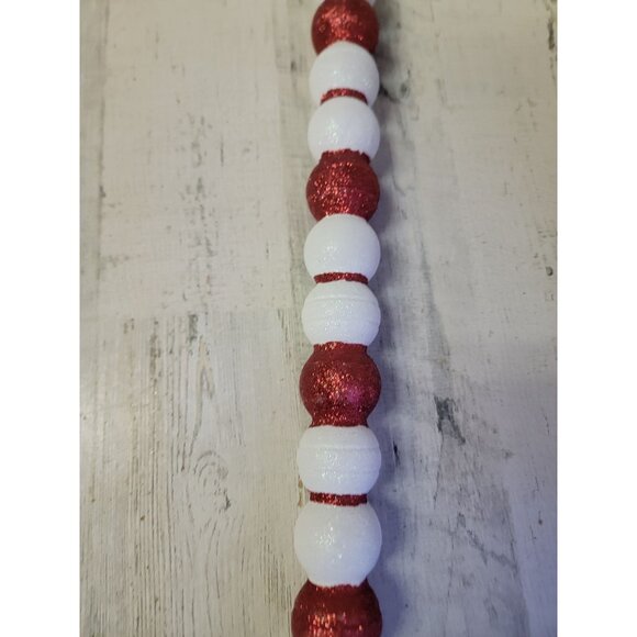 Candy cane large glitter unique hanging decor xmas figure - Picture 6 of 7